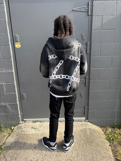 Red Chained SSO Jacket - Starstruckofficiall 