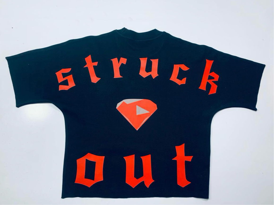 STRUCK OUT OVERSIZED TEE - Starstruck